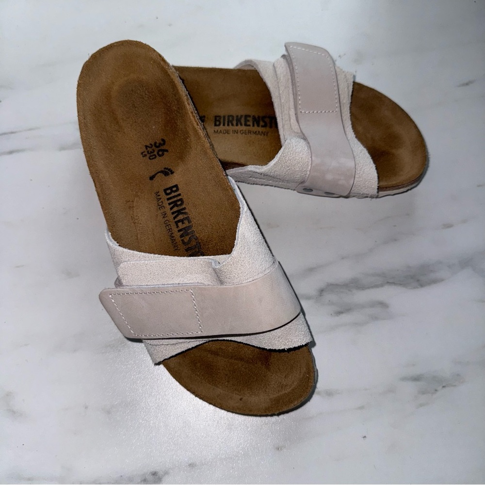 🌟 Excellent Condition Birkenstock Oita - Size 36 (Narrow) 🌟 Antique White